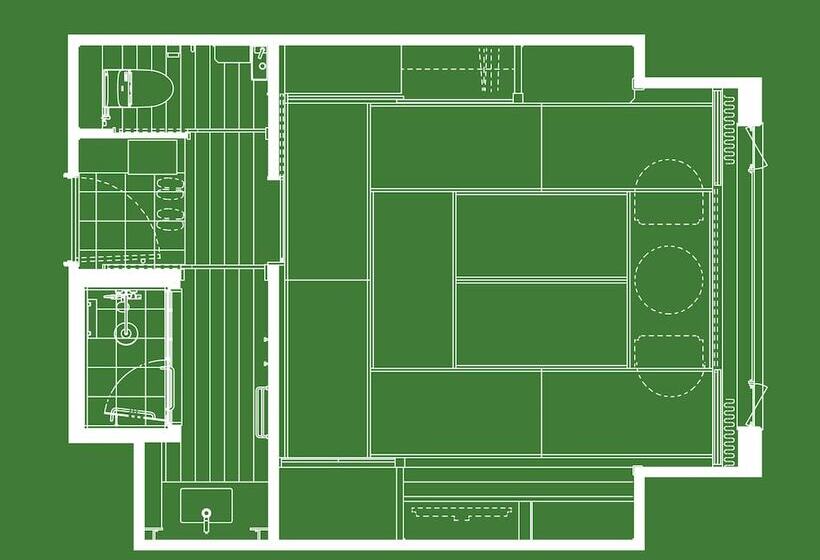 غرفة قياسية, The Shiroyama Terrace Tsuyama Villa