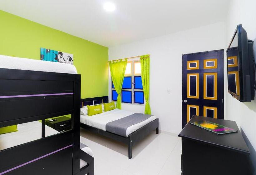 4인용 스탠다드 룸, Ayenda 1132 Copiclub