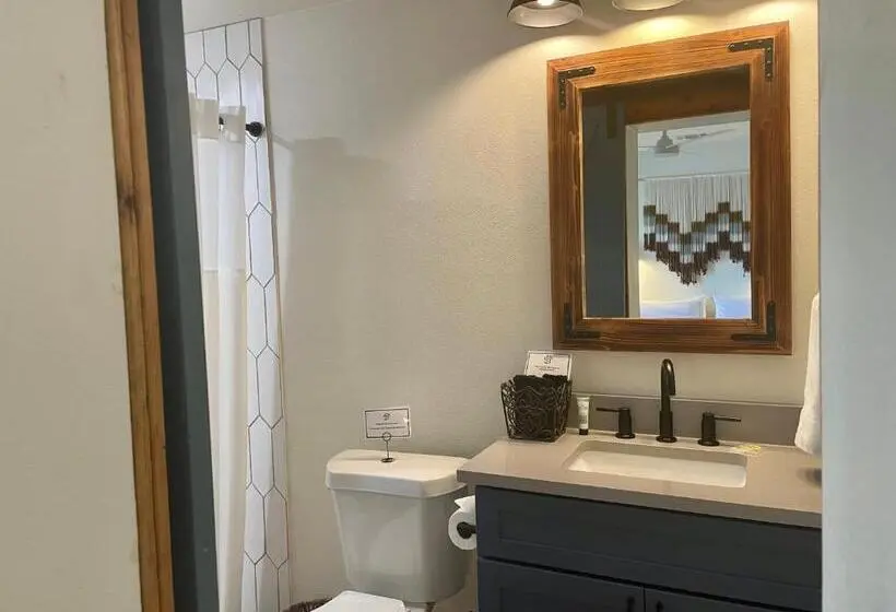 キングサイドベッドのスタンダードワンルーム, Blanco County Inn & Guesthouses