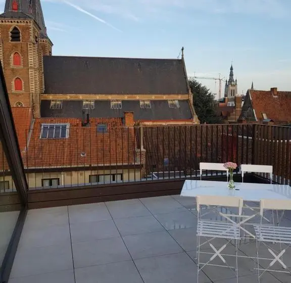 テラス付きスタンダードワンルーム, Homey   Kortrijk