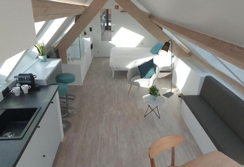 テラス付きスタンダードワンルーム, Homey   Kortrijk