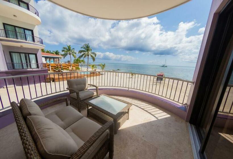 סוויטת דלוקס נוף לים, Diamante Beachfront Suites