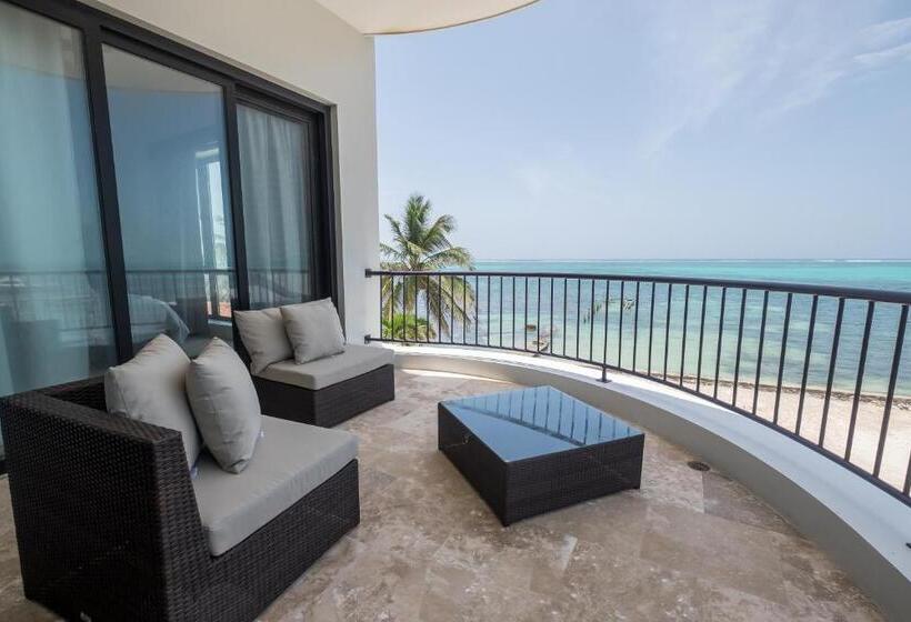 סוויטת דלוקס נוף לים, Diamante Beachfront Suites