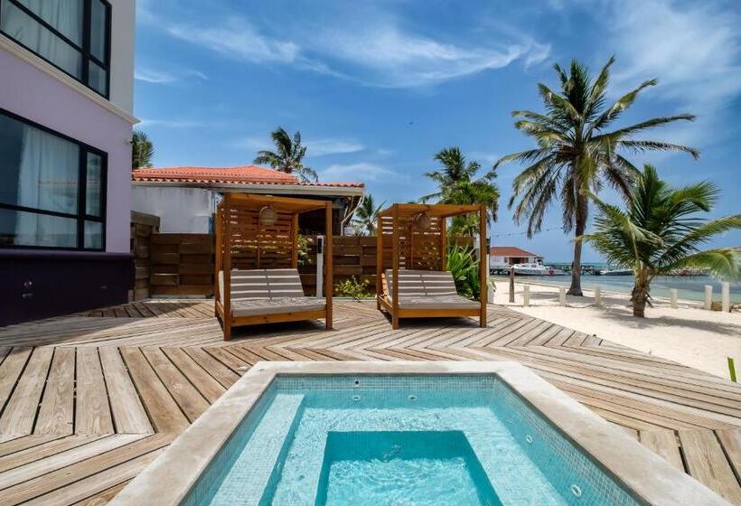 סוויטת דלוקס נוף לים, Diamante Beachfront Suites