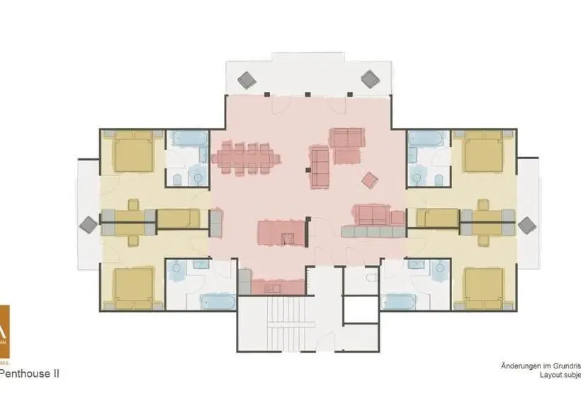 1 Bedroom Penthouse Apartment, Vaya Fieberbrunn