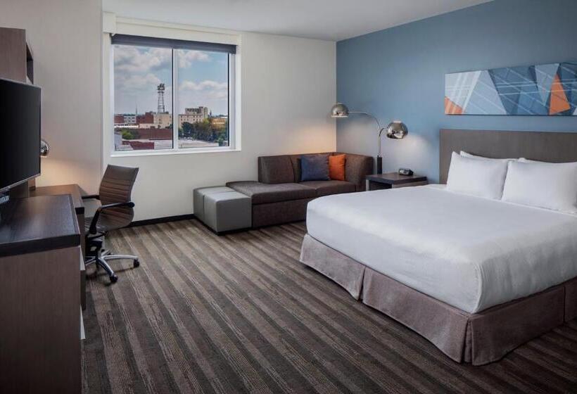 סטודיו סטנדרט, מיטה זוגית, Hyatt House Augusta Downtown