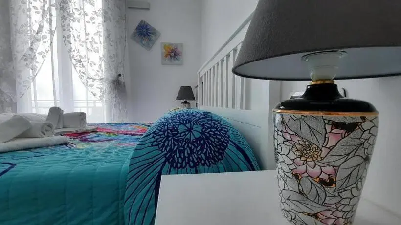 Deluxe-huone Merinäkymä Parveke, Olimpo Affittacamere
