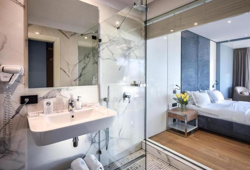 חדר דלוקס עם מרפסת נוף לים, Yacht