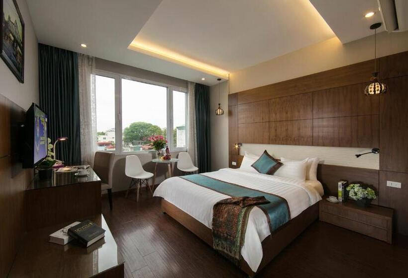 اتاق لوکس با چشم‌انداز شهر, Bonne Nuit Hotel & Spa Hanoi