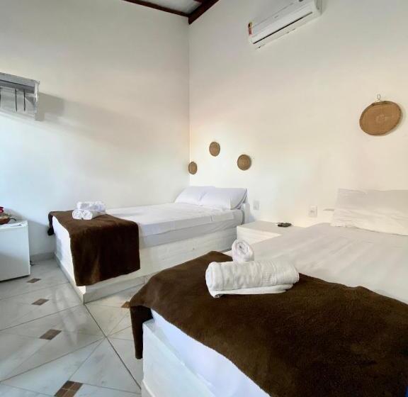 Четырехместный Номер Deluxe, Pousada Gira Mundo