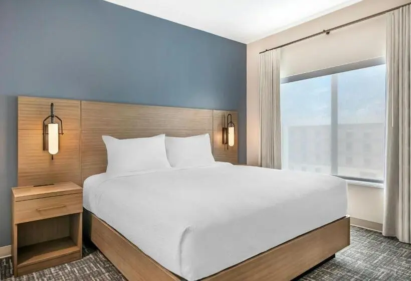 キングサイドベッドのスタンダードワンルーム, Residence Inn By Marriott Montgomery Eastchase