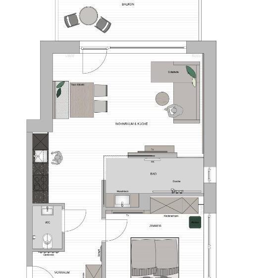 סטודיו סופריור, Aparthotel Ursprung