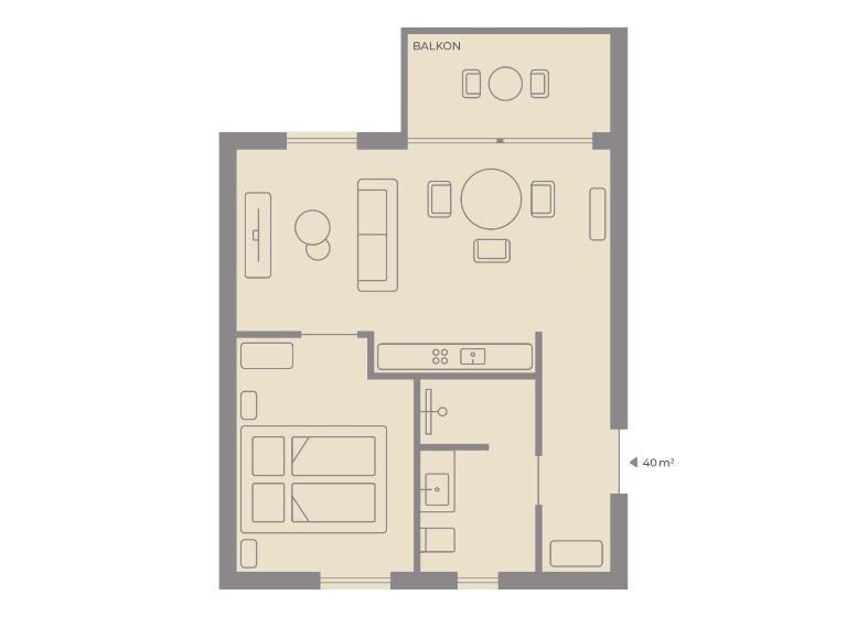 套房, Suites Mitte Apart