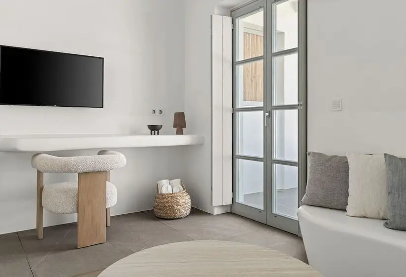 デラックスルーム, Mr & Mrs White Paros Suites & More