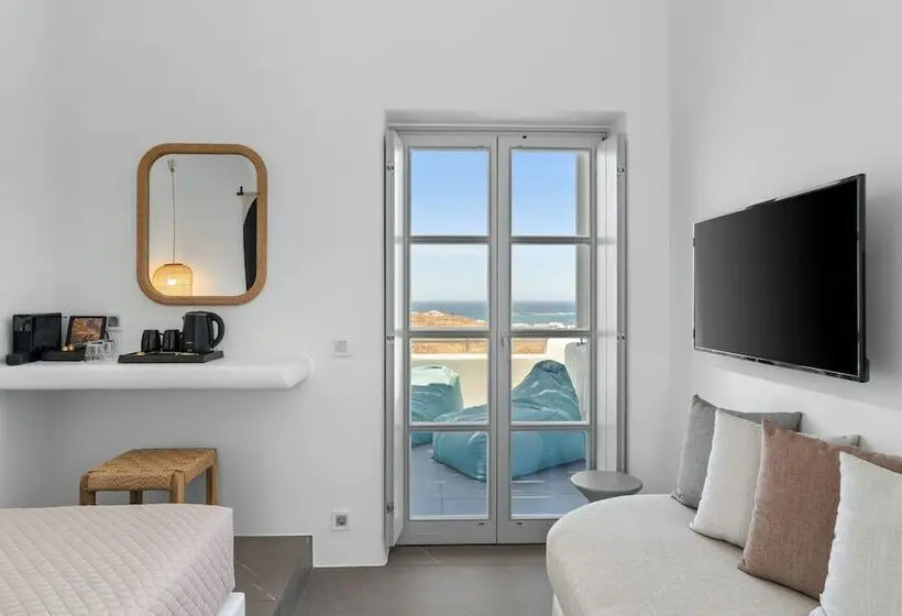 オーシャンビューデラックスルーム, Mr & Mrs White Paros Suites & More
