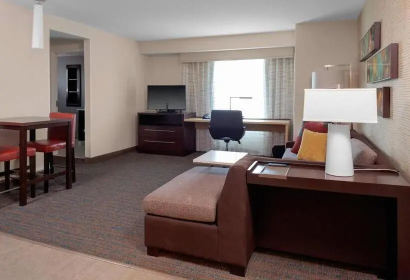 キングサイズベッドのスイートルーム, Residence Inn By Marriott Atlanta Mcdonough