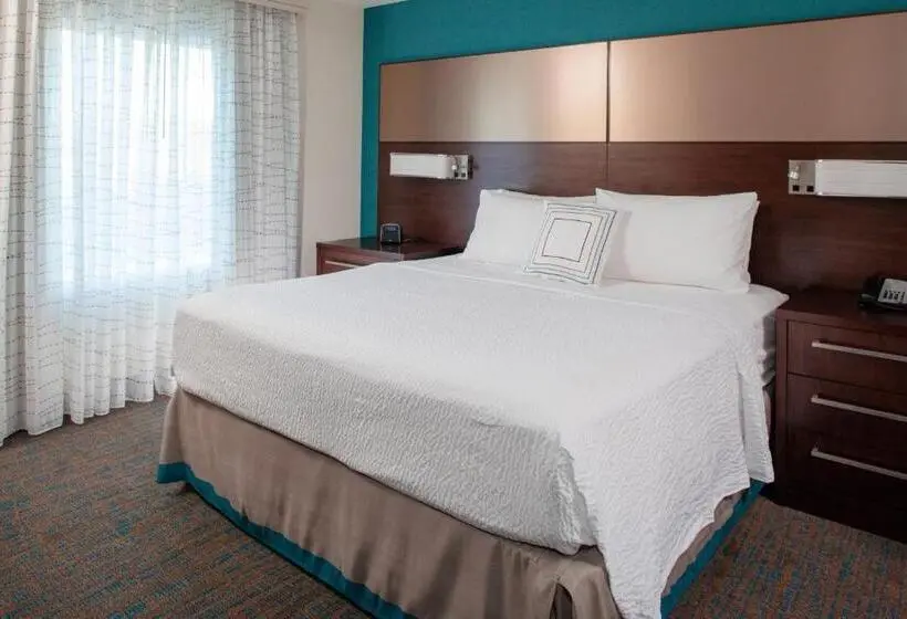 キングサイドベッドのスタンダードワンルーム, Residence Inn By Marriott Atlanta Mcdonough