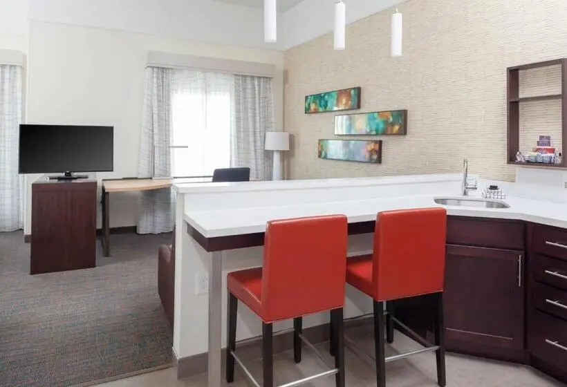 キングサイドベッドのスタンダードワンルーム, Residence Inn By Marriott Atlanta Mcdonough