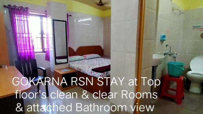 اتاق استاندارد, Gokarna Rsn Stay In Top Floor For The Young & Energetic People Of The Universe