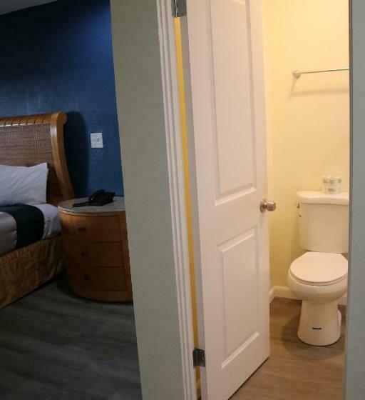 带大床的豪华间, Valli Hi Motel