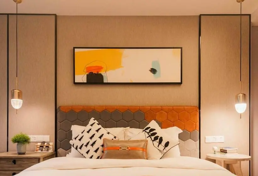 اتاق استاندارد با چشم‌انداز رودخانه, Li River Resort Villa