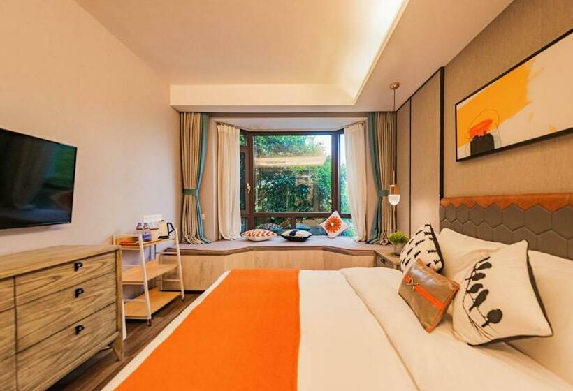 스탠다드 룸 강 전망, Li River Resort Villa