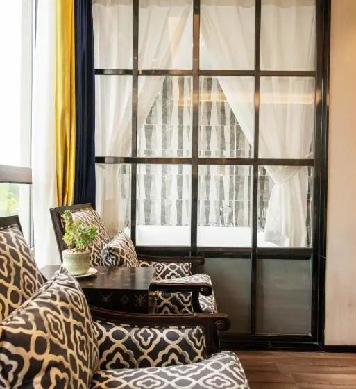 اتاق سوپریور با چشم‌انداز رودخانه, Li River Resort Villa