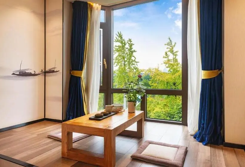 اتاق سوپریور با چشم‌انداز رودخانه, Li River Resort Villa