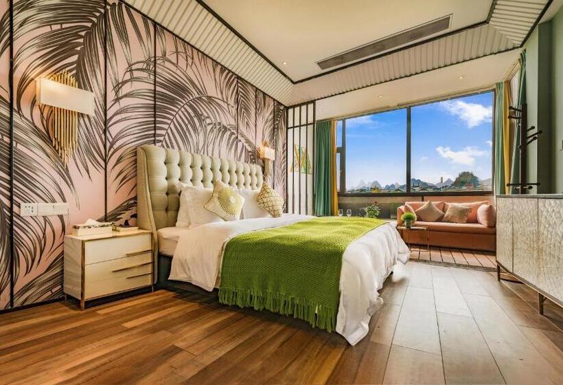 수피리어 테라스 룸, Li River Resort Villa