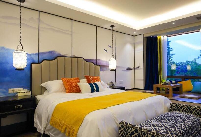 Номер Superior Вид на Реку, Li River Resort Villa