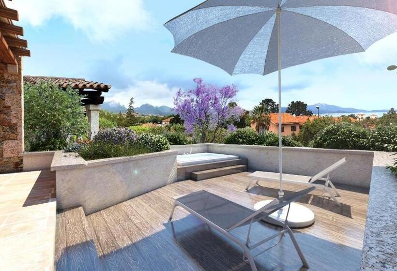 מיטת קינג בסוויטה, Geco Di Giada Art Suites   Adult Only