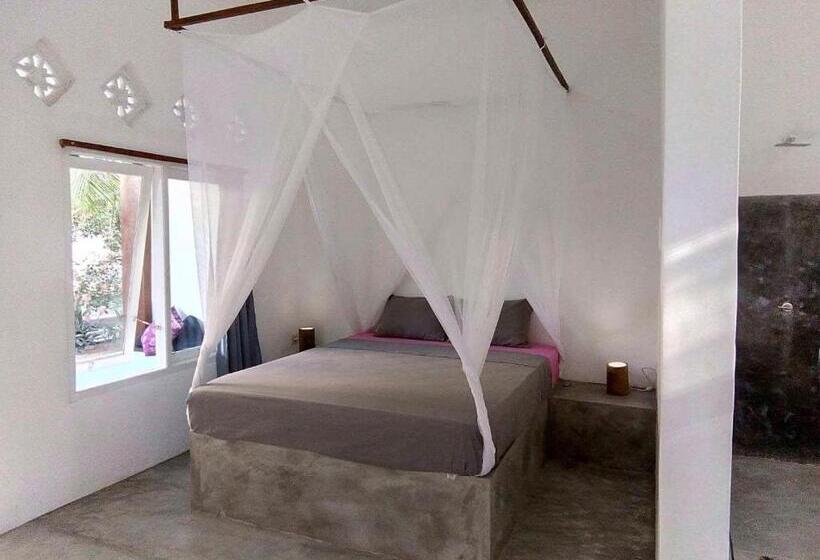 Deluxe-huone King-vuode, Café Des Arts Gili Air