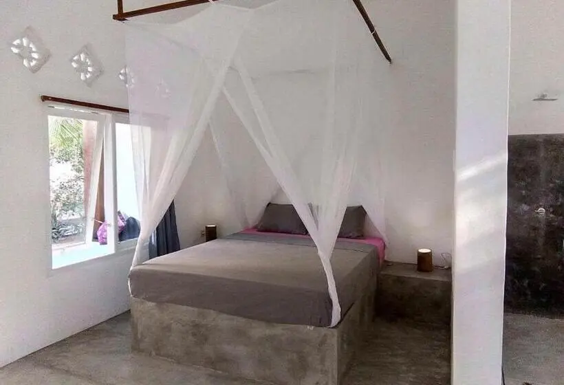 Deluxe-huone King-vuode, Café Des Arts Gili Air