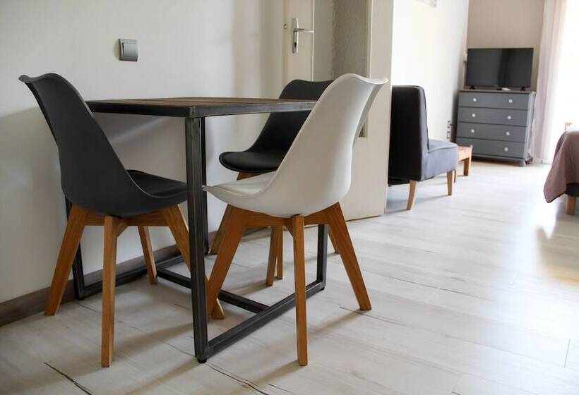 דירה בת חדר שינה 1 עם מרפסת, Résidence Les Caraibes