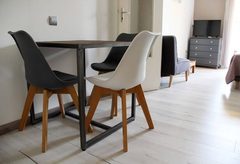 דירה בת חדר שינה 1 עם מרפסת, Résidence Les Caraibes