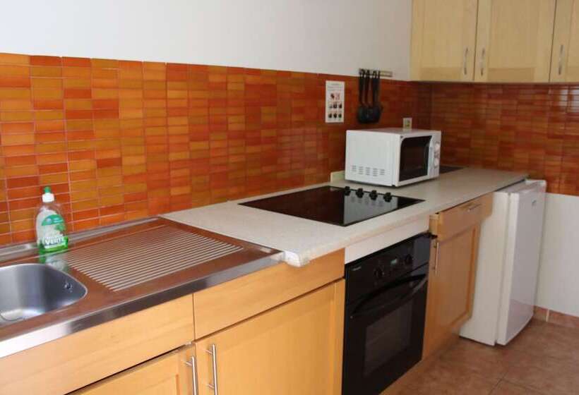 דירה בת חדר שינה 1 עם מרפסת, Résidence Les Caraibes