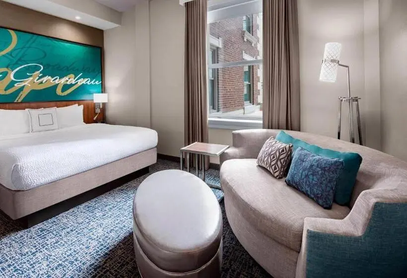 سوئیت با تخت بزرگ, Courtyard By Marriott Cape Girardeau Downtown