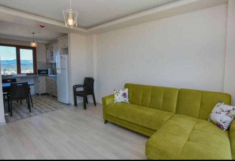 اتاق خانوادگی با چشمانداز دریا, Erpey Ferah Apart Otel