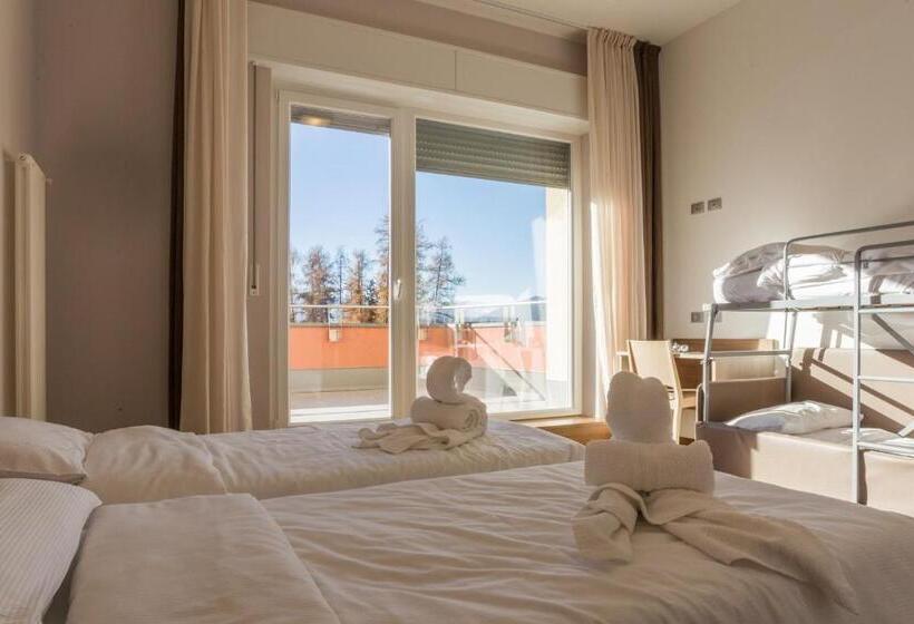 غرفة قياسية رباعية, Milano