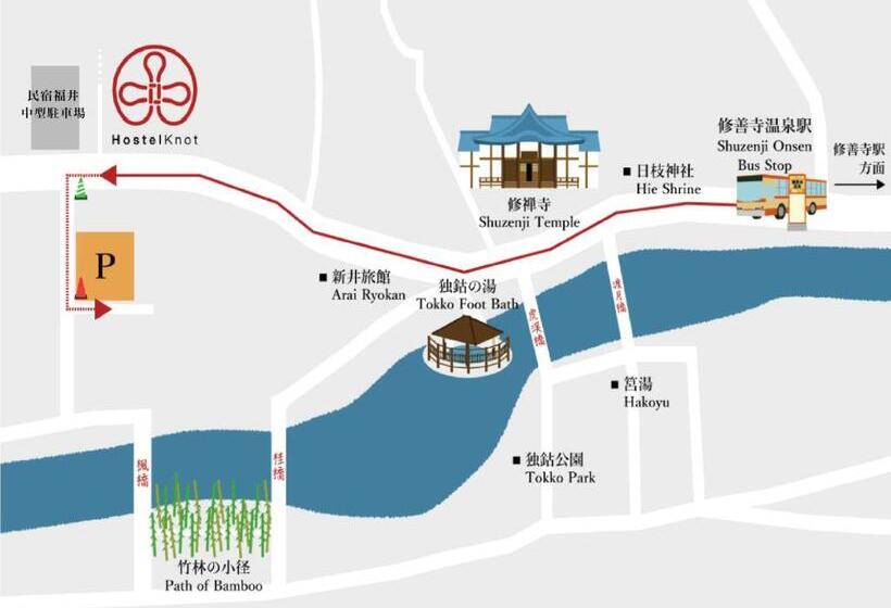 带1个卧室的别墅, Hostel Knot