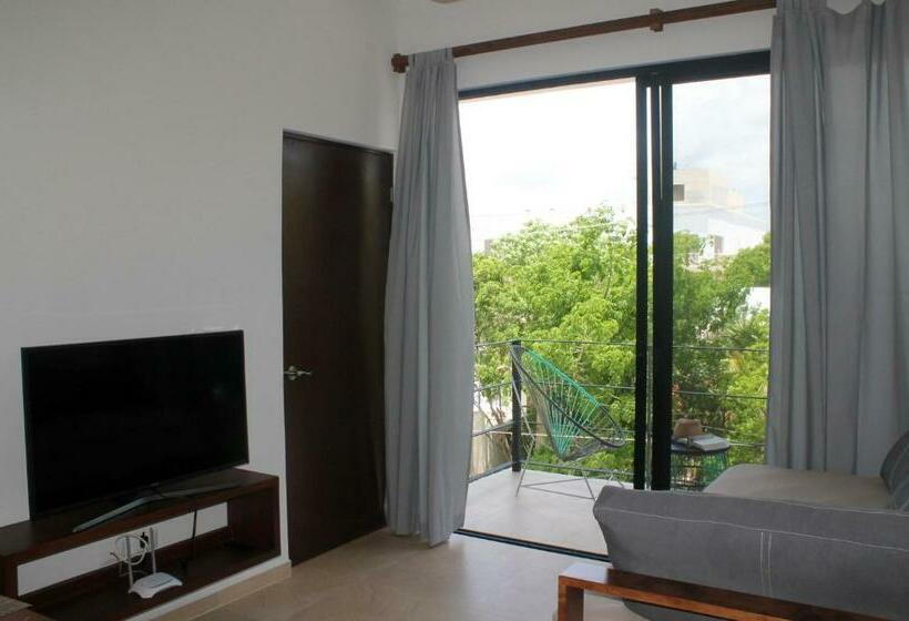 آپارتمان 1 خوابه با بالکن, Yaax Kiin Tulum