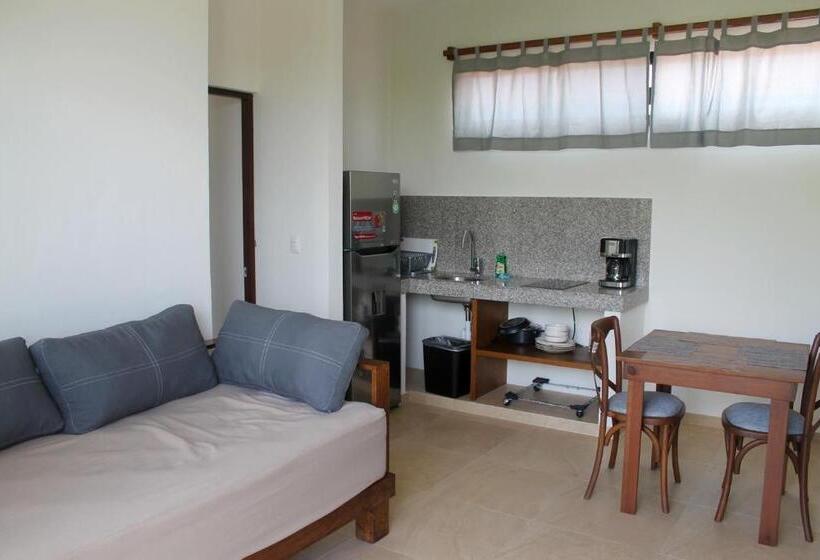 شقة غرفة نوم واحدة مزودة بشُرفة, Yaax Kiin Tulum