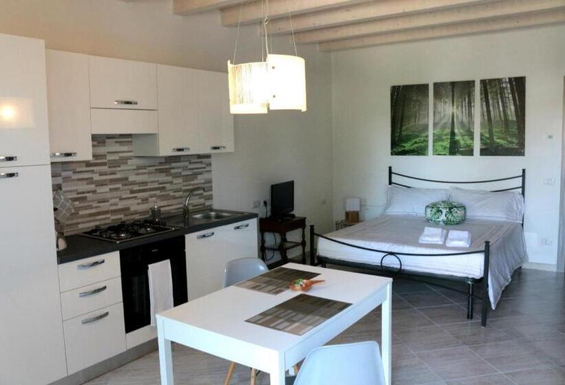 침실 1개 디럭스 아파트, Paradeisos Residence Sas