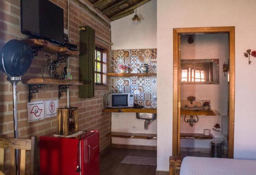 Chalet 1 Dormitório, Pousada Chales Rancho Caipira