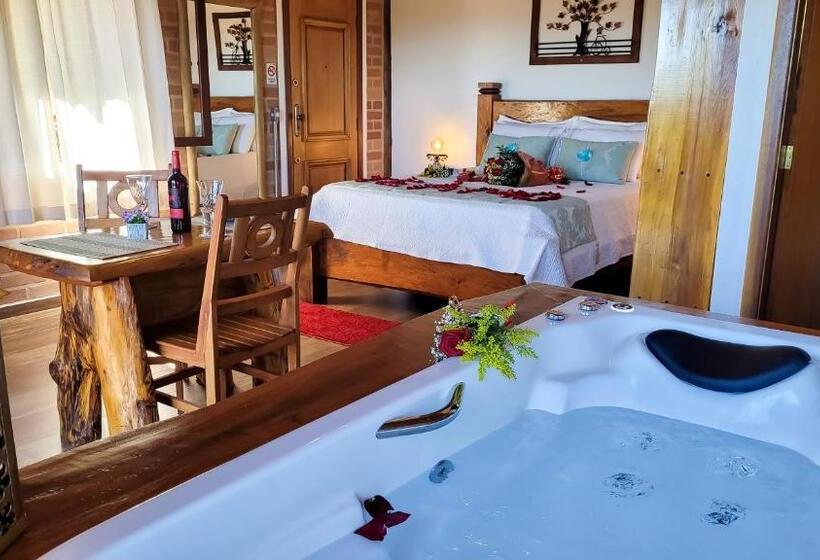 Deluxe-bungalow, Pousada Chales Rancho Caipira