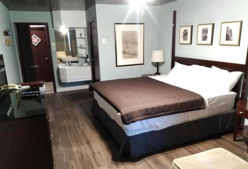 غرفة قياسية سرير كينج, Auberge Pique Nique