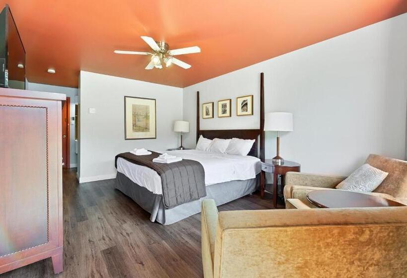 غرفة قياسية سرير كينج, Auberge Pique Nique