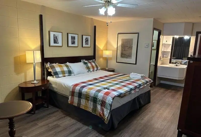 キングサイズベッドのスタンダードルーム, Auberge Pique Nique