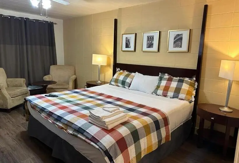キングサイズベッドのスタンダードルーム, Auberge Pique Nique