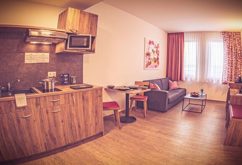 침실 1개 아파트, Das Hurner